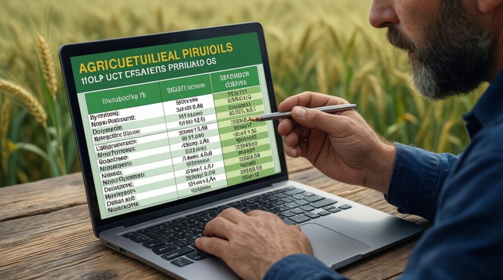 Сельское хозяйство: посевная/уборочная, цены на продукцию, поддержка фермеров, ярмарки - иллюстрация